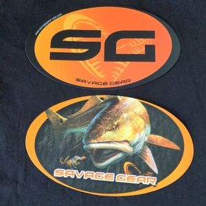 Savage Gear Outdoor Fishing Gear Cooler Sticker